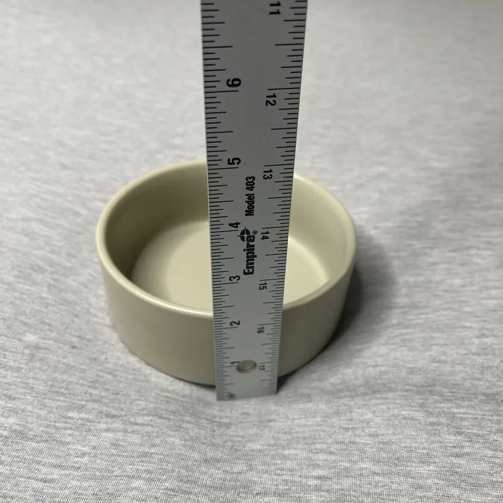Target Beige Food & Water 5” Feeder Bowl